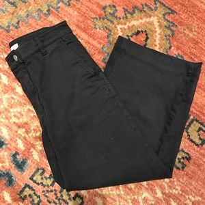 Everlane wide leg cropped pants